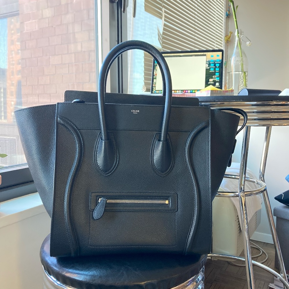 Smiley Luggage Bag